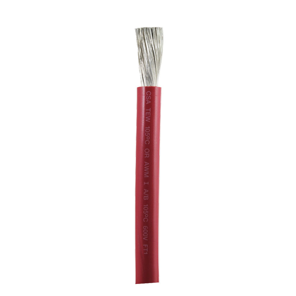 Ancor Red 2/0 AWG Battery Cable - Sold By The Foot [1175-FT] - First Stop Marine