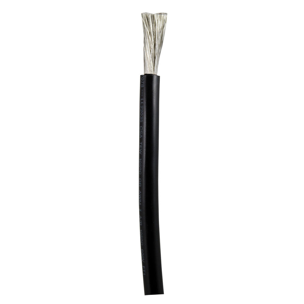 Ancor Black 6 AWG Battery Cable - Sold By The Foot [1120-FT] - First Stop Marine