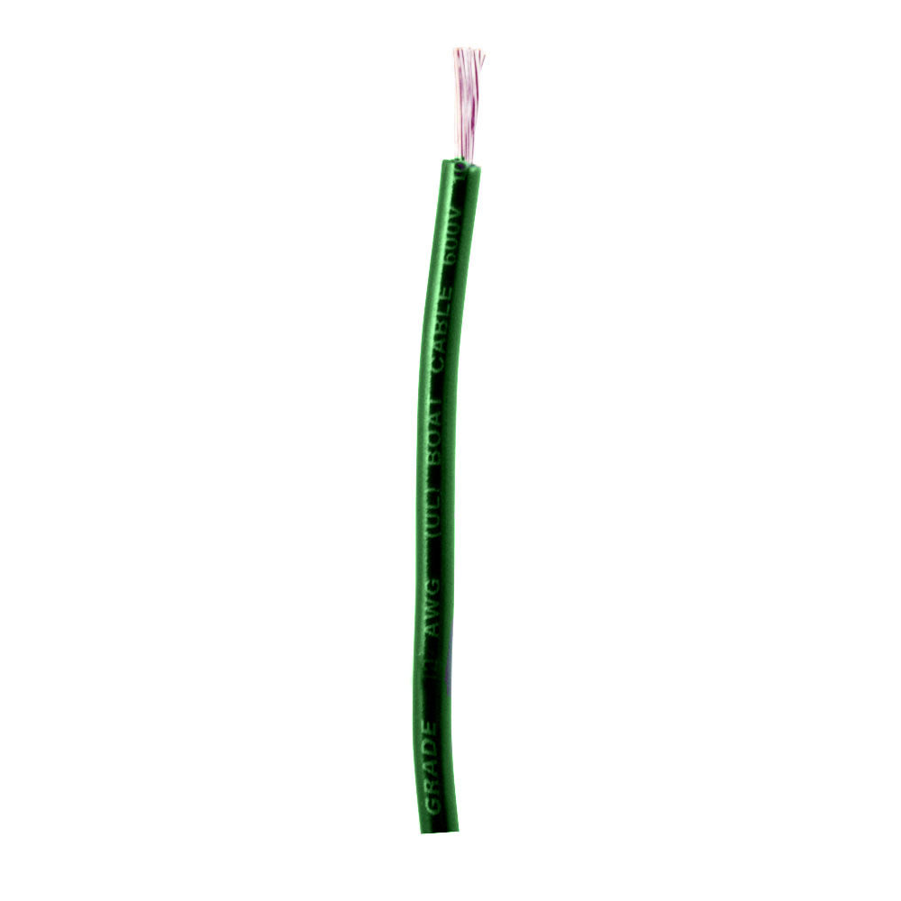 Ancor Green 6 AWG Battery Cable - Sold By The Foot [1123-FT] - First Stop Marine