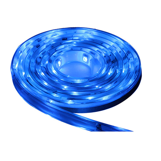 Lunasea Waterproof IP68 LED Strip Lights - Blue - 2M [LLB-453B-01-02] - First Stop Marine