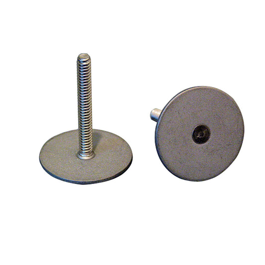 Weld Mount 1.25" Tall Stainless Stud w/#10 x 24 Threads - Qty. 10 [102420] - First Stop Marine