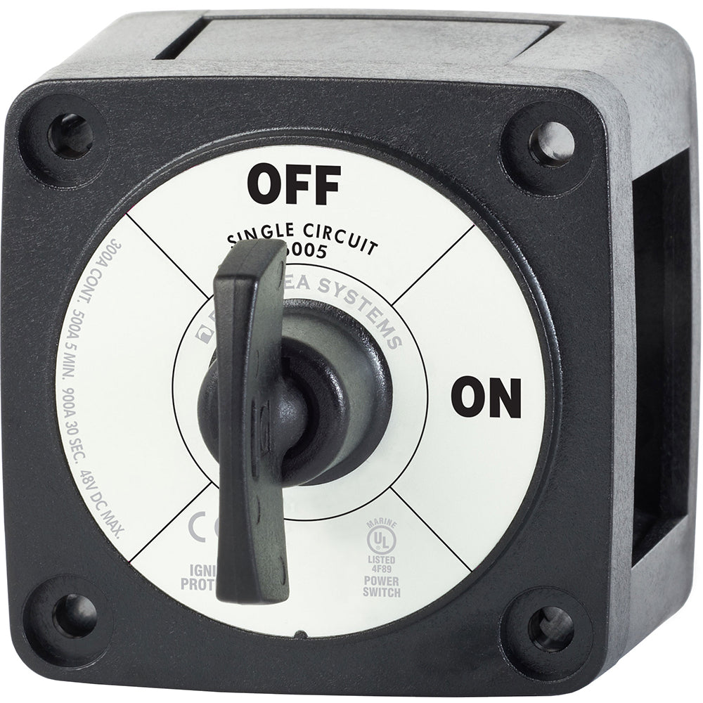 Blue Sea 6005200 Battery Switch Single Circuit ON-OFF - Black [6005200] - First Stop Marine