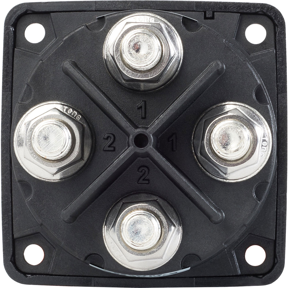 Blue Sea 6011200 m-Series Battery Switch Dual Circuit Plus - Black [6011200] - First Stop Marine