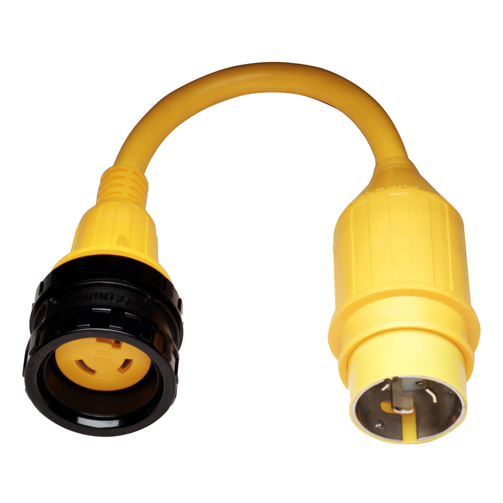 Marinco 110A Pigtail Adapter - 30A Female to 50A Male [110A] - First Stop Marine