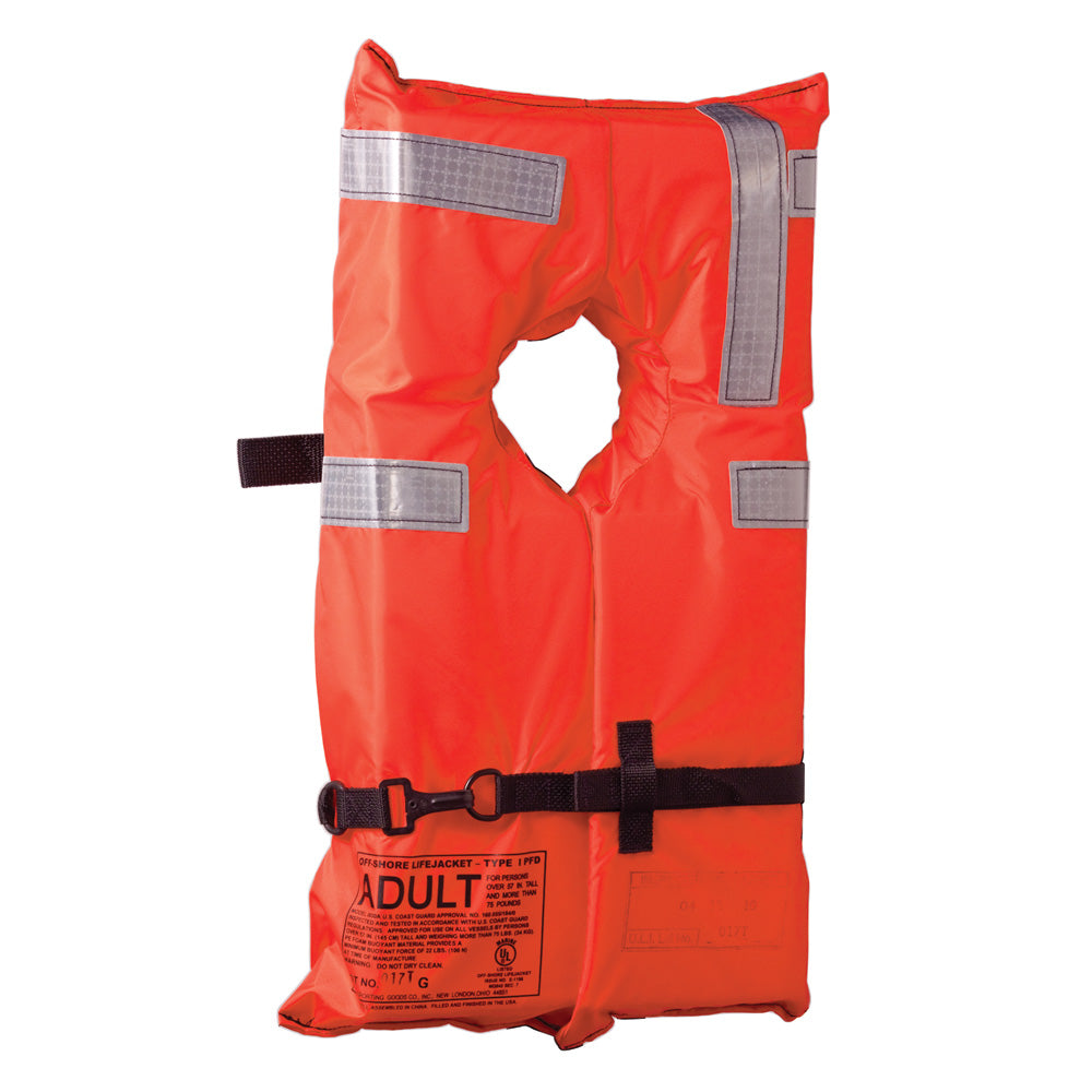 Kent Type I Collar Style Life Jacket - Adult Universal [100100-200-004-12] - First Stop Marine