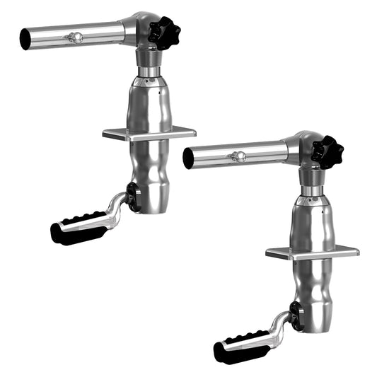 TACO Grand Slam 280 Outrigger Mounts w/Offset Handle [GS-2801] - First Stop Marine