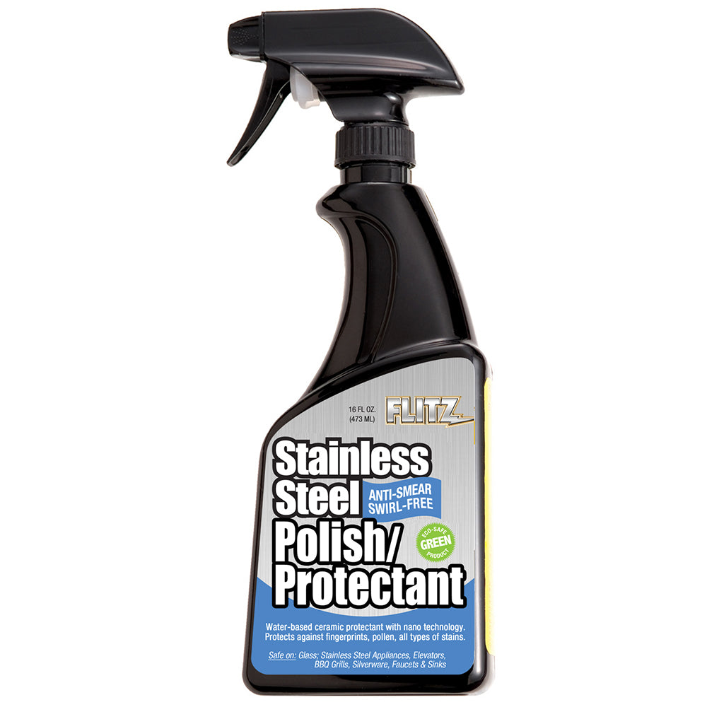 Flitz Stainless Steel Polish/Protectant - 16oz Spray [SS 01306] - First Stop Marine