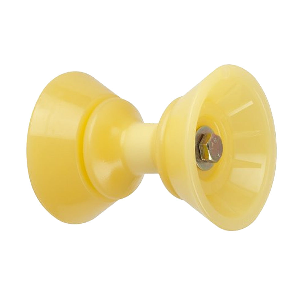 C.E. Smith 3" Bow Bell Roller Assembly - Yellow TPR [29300] - First Stop Marine