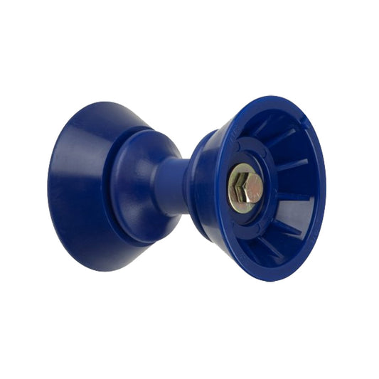 C.E. Smith 3" Bow Bell Roller Assembly - Blue TPR [29330] - First Stop Marine