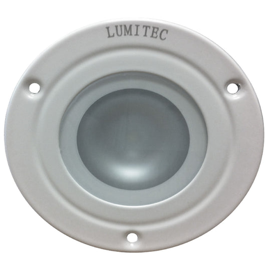 Lumitec Shadow - Flush Mount Down Light - White Finish - White Non-Dimming [114123] - First Stop Marine