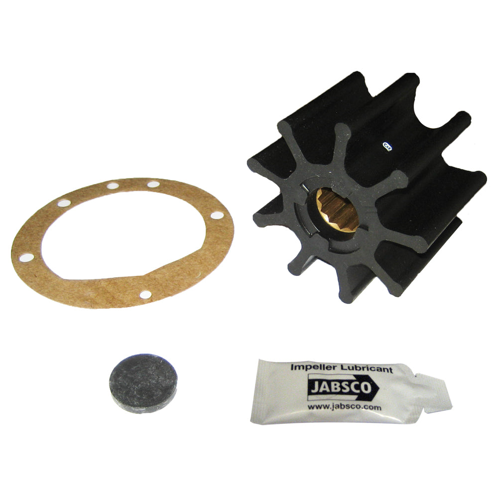 Jabsco Impeller Kit - 9 Blade - Nitrile - 3-3/4" Diameter x 2-1/2" W, 1" Shaft Diameter [836-0003-P] - First Stop Marine