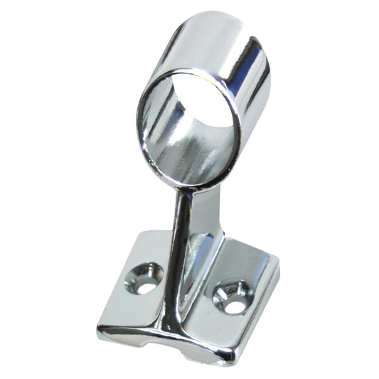 Whitecap Center Handrail Stanchion - 316 Stainless Steel - 7/8" Tube O.D. - 2 #10 Fasteners [6079C] - First Stop Marine