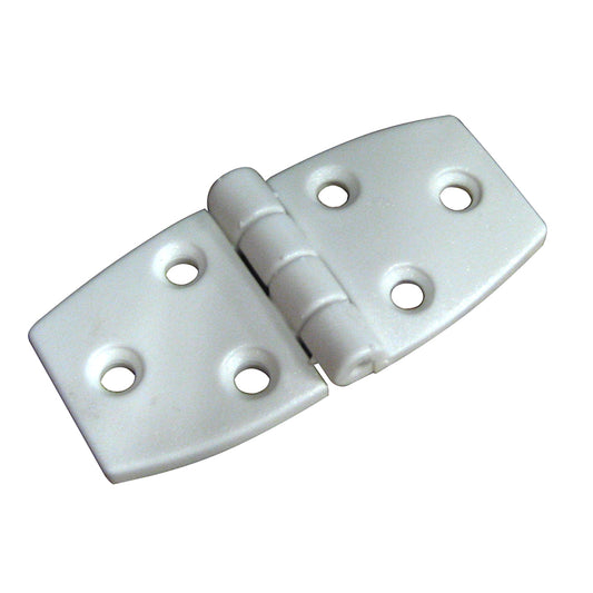 Whitecap Door Hinge - White Nylon - 1-1/2" x 3" [S-3031] - First Stop Marine