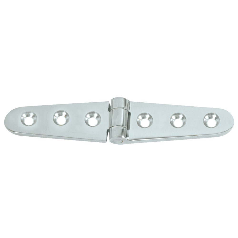 Whitecap Strap Hinge - 316 Stainless Steel - 6" x 1" [6026] - First Stop Marine