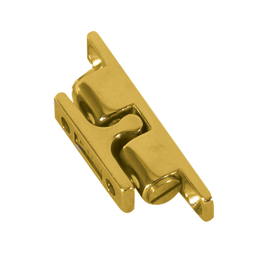 Whitecap Stud Catch - Brass - 1-15/16" x 3/8" [S-5032] - First Stop Marine
