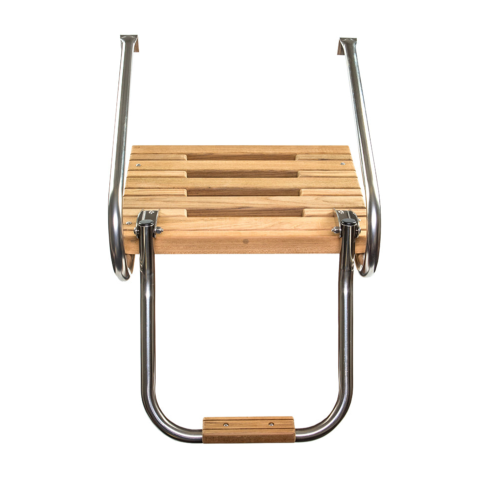 Whitecap Teak Swim Platform w/Ladder f/Inboard/Outboard Motors [60903] - First Stop Marine