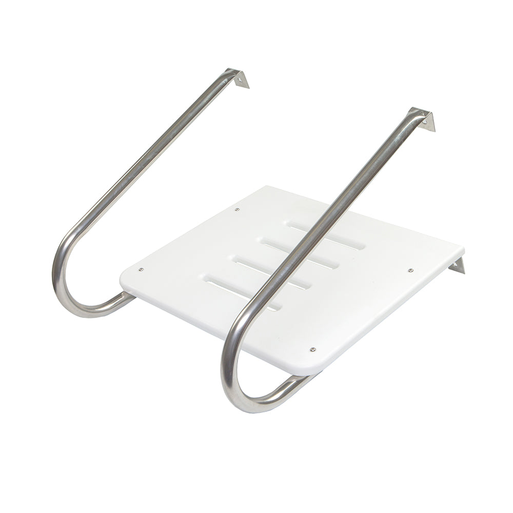 Whitecap White Poly Swim Platform f/Inboard/Outboard Motors [67901] - First Stop Marine