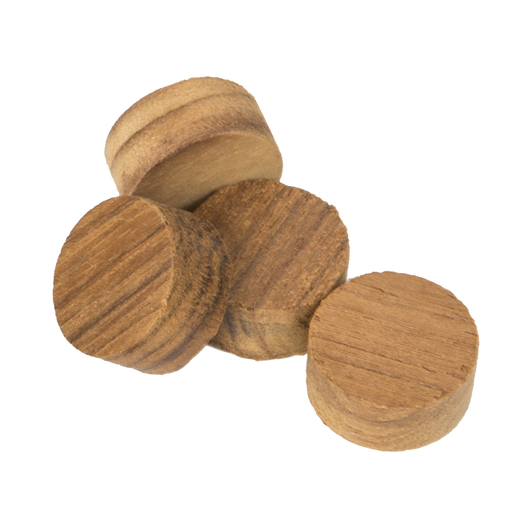 Whitecap Teak Plug - 1" - 20 Pack [60155-20] - First Stop Marine