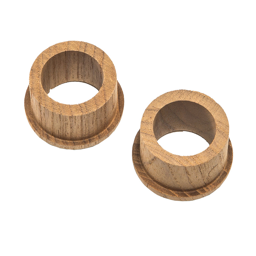 Whitecap Teak Finger Pull - 5/8" Barrel Length - 2 Pack [60145-A] - First Stop Marine