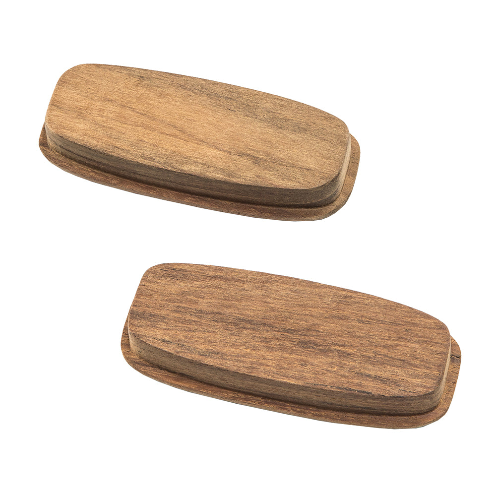 Whitecap Teak Rectangular Drawer Pull - 3-1/4"L - 2 Pack [60135-A] - First Stop Marine