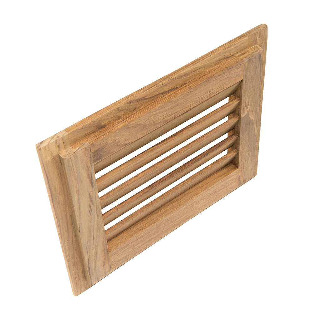 Whitecap Teak Louvered Insert - 7-1/2" x 9-1/8" x 3/4" [60712] - First Stop Marine