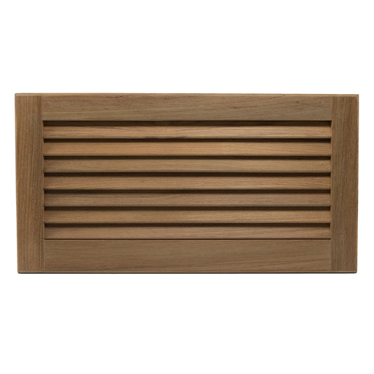 Whitecap Teak Louvered Insert - 9-3/8" x 18" x 3/4" [60716] - First Stop Marine