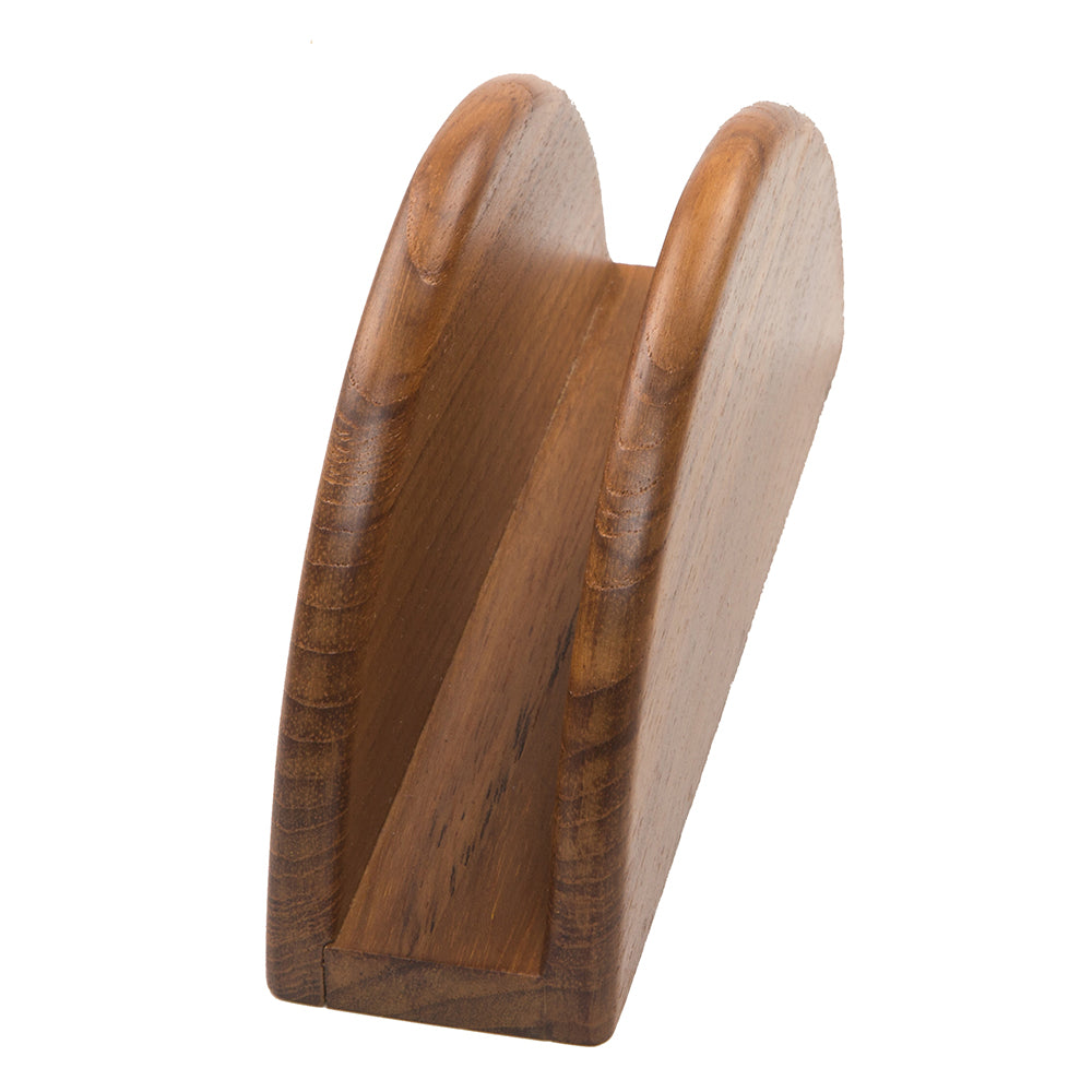 Whitecap Teak Napkin Holder [62433] - First Stop Marine