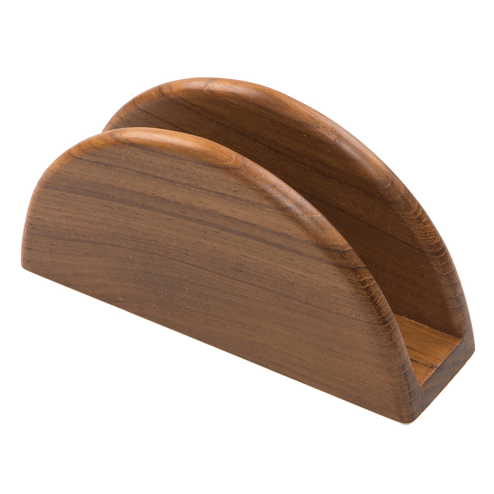 Whitecap Teak Napkin Holder [62433] - First Stop Marine