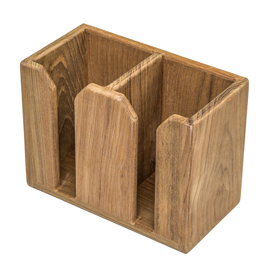 Whitecap Teak Two-Bottle Rack [62620] - First Stop Marine