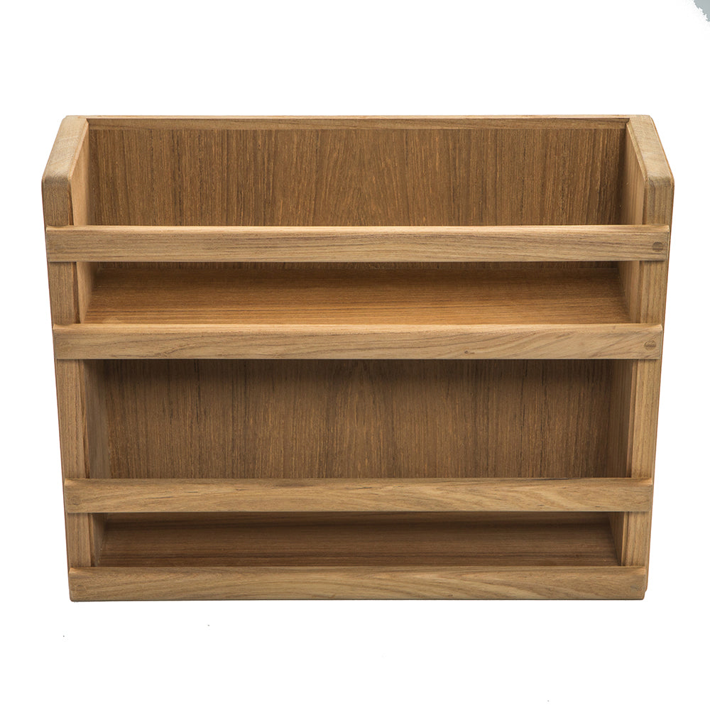 Whitecap Teak Two-Tier Spice Rack [62440] - First Stop Marine