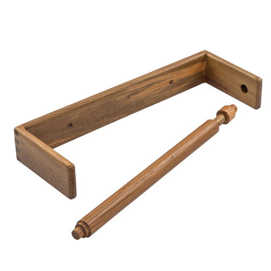 Whitecap Teak Wall-Mount Paper Towel Holder [62442] - First Stop Marine