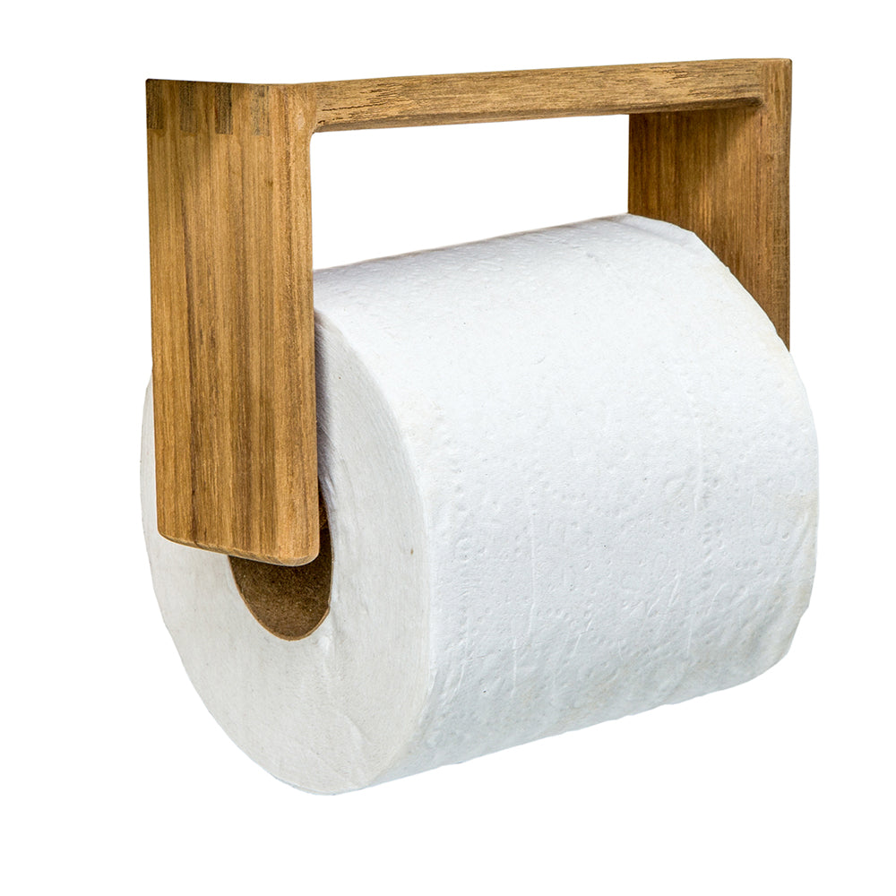 Whitecap Teak Toilet Tissue Rack [62322] - First Stop Marine