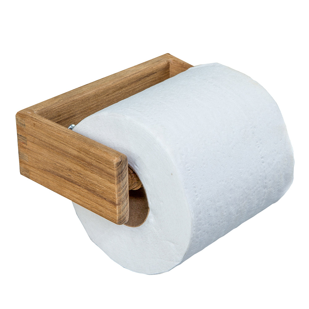 Whitecap Teak Toilet Tissue Rack [62322] - First Stop Marine