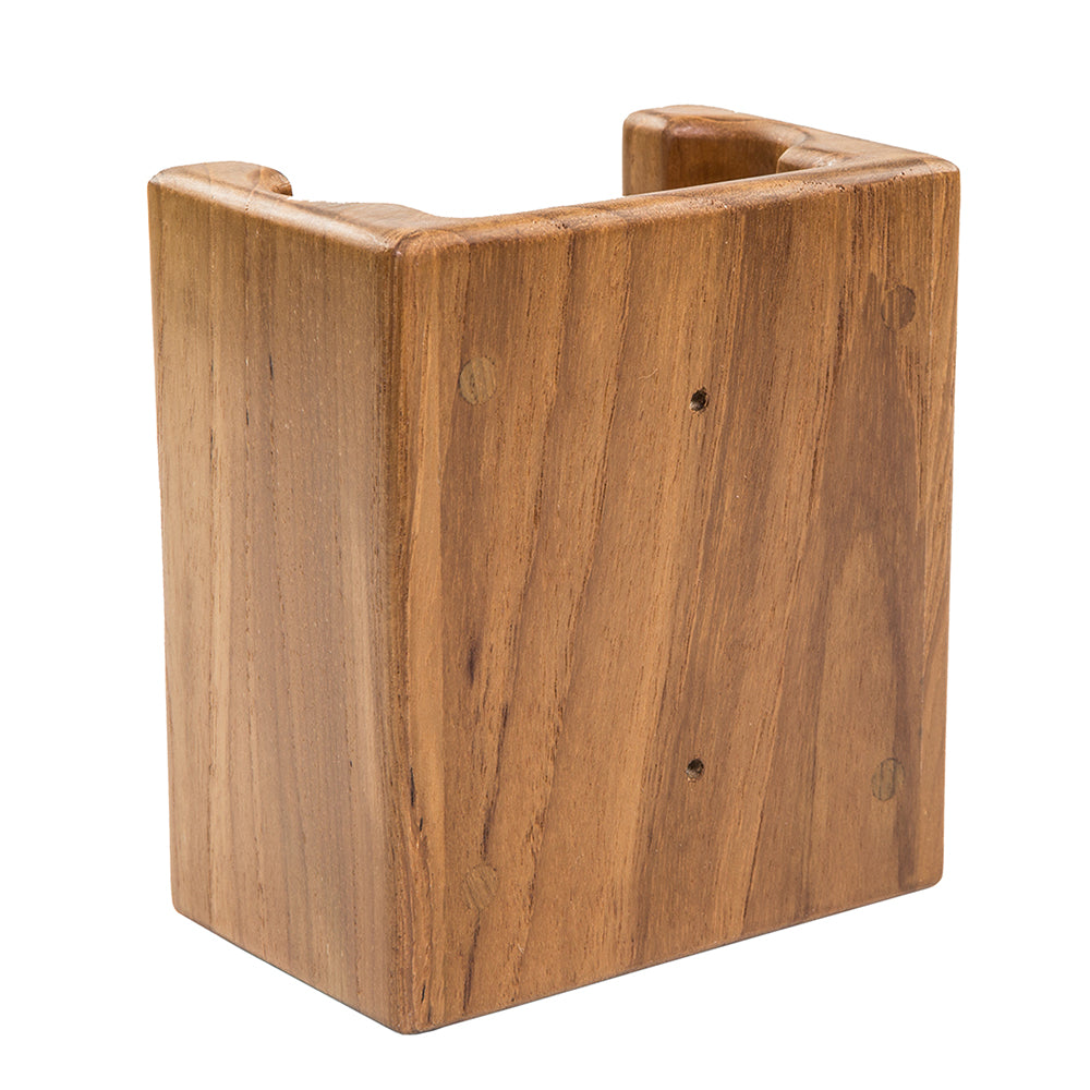 Whitecap Teak Liquid Soap Holder [62316] - First Stop Marine