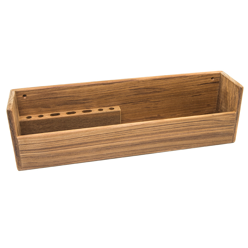 Whitecap Teak Navigation Rack [62532] - First Stop Marine