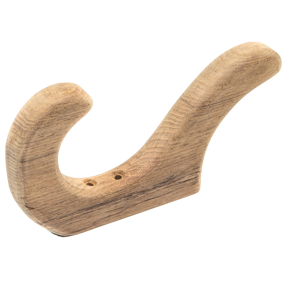 Whitecap Teak Utility Hook [62560] - First Stop Marine