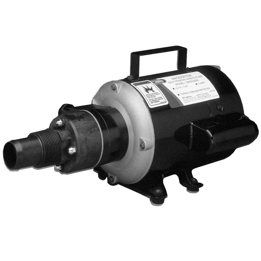 Jabsco Macerator Pump - 115V [18690-0000] - First Stop Marine