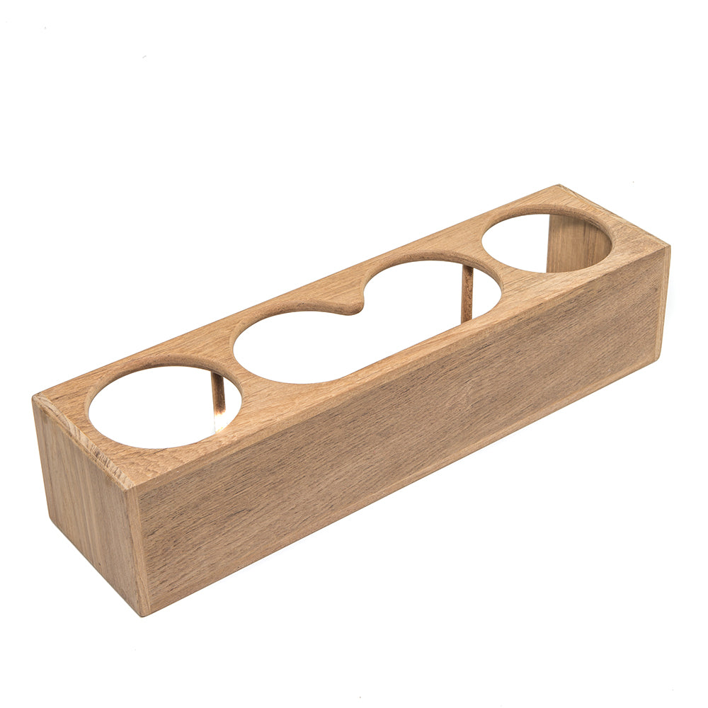 Whitecap Teak Four Insulated Drink/Binocular Rack [62634] - First Stop Marine