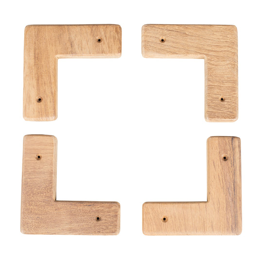 Whitecap Teak Cooler/Box Chocks - 4 Pack [60329] - First Stop Marine