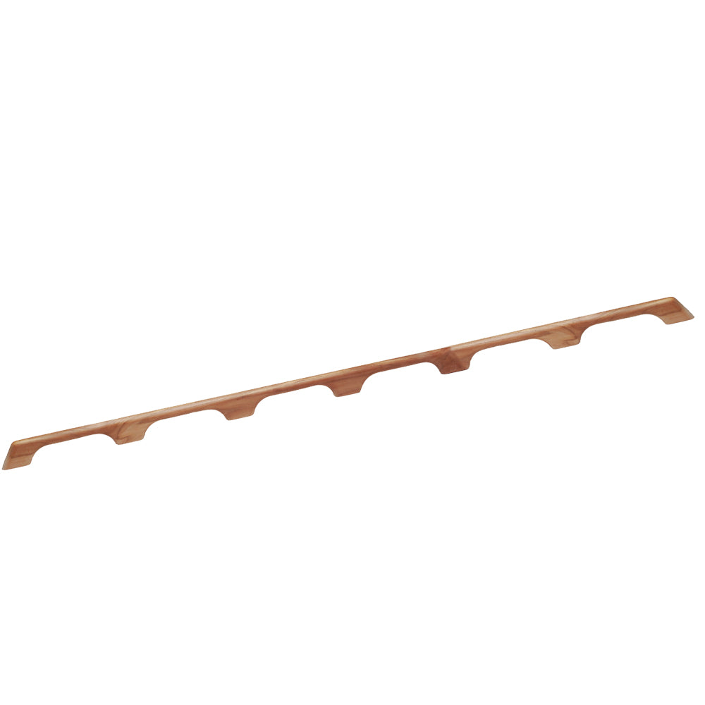 Whitecap Teak Handrail - 6 Loops - 63"L [60110] - First Stop Marine