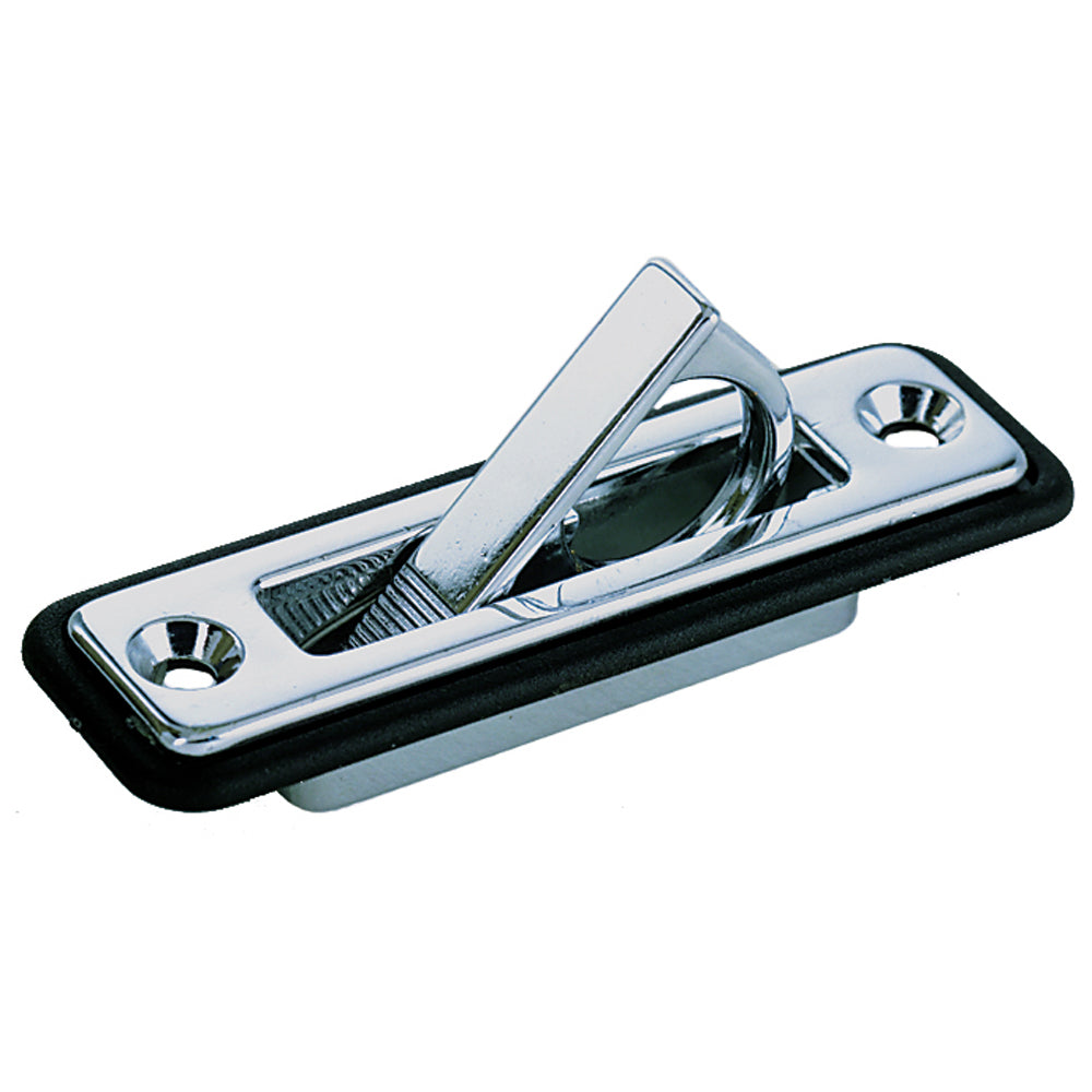 Perko Spring Loaded Flush Pull - Chrome Plated Zinc - " x 3-1/4" [1221DP0CHR] - First Stop Marine