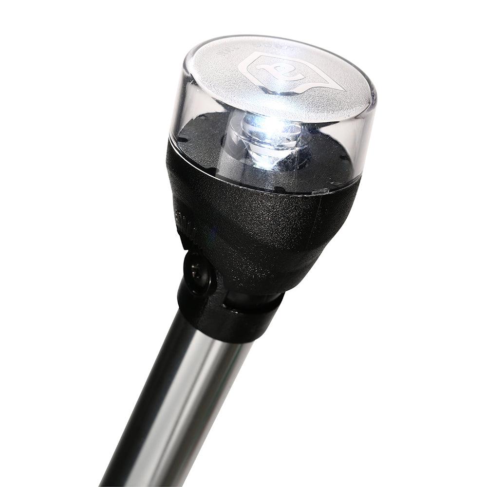 Attwood LED Articulating All Around Light - 24" Pole [5530-24A7] - First Stop Marine