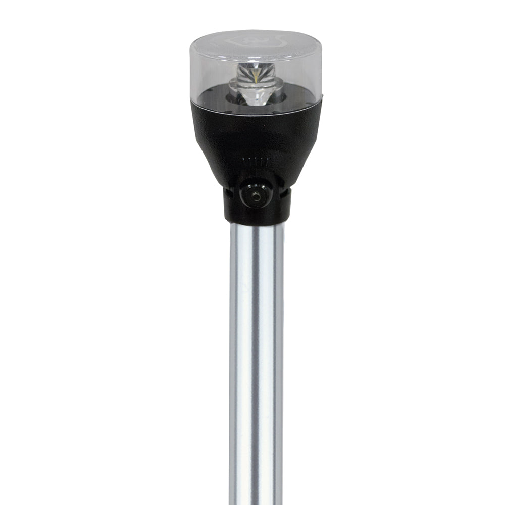 Attwood LED Articulating All Around Light - 24" Pole [5530-24A7] - First Stop Marine