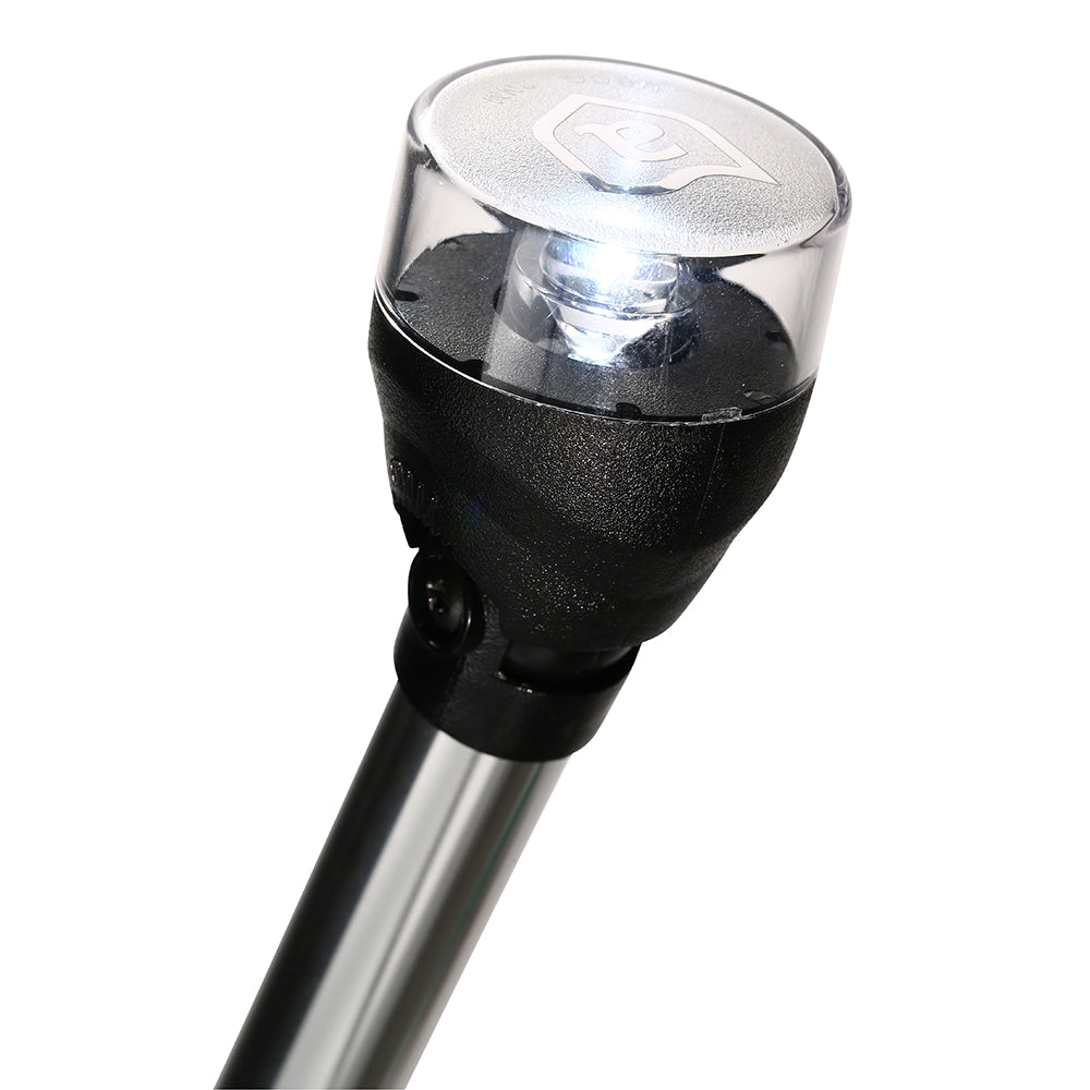 Attwood LED Articulating All Around Light - 36" Pole [5530-36A7] - First Stop Marine