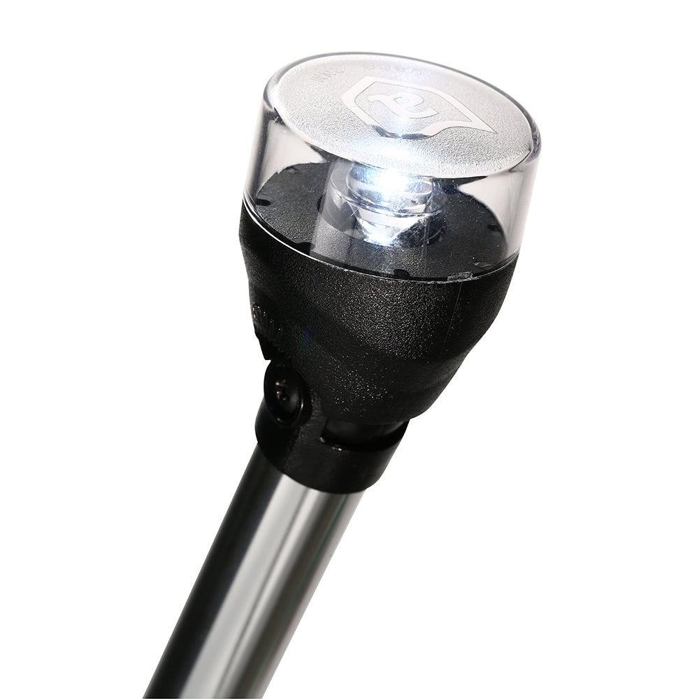 Attwood LED Articulating All Around Light - 42" Pole [5530-42A7] - First Stop Marine