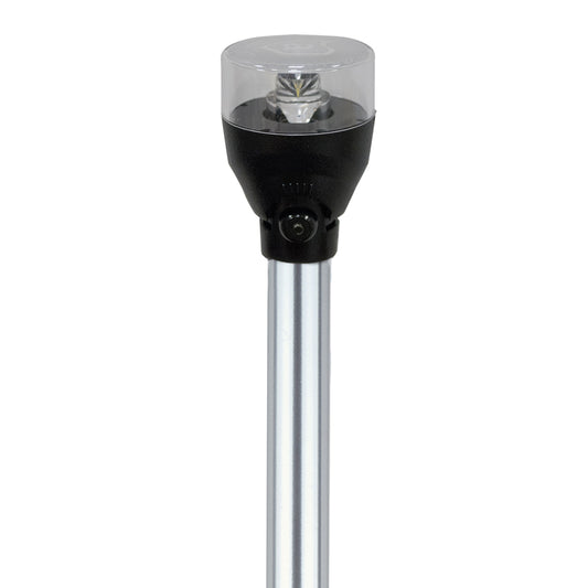 Attwood LED Articulating All Around Light - 42" Pole [5530-42A7] - First Stop Marine