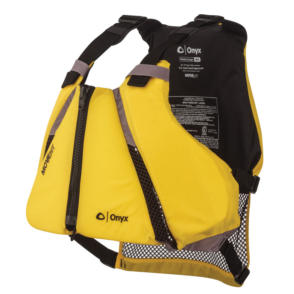 Onyx MoveVent Curve Paddle Sports Life Vest - XS/S [122000-300-020-14] - First Stop Marine