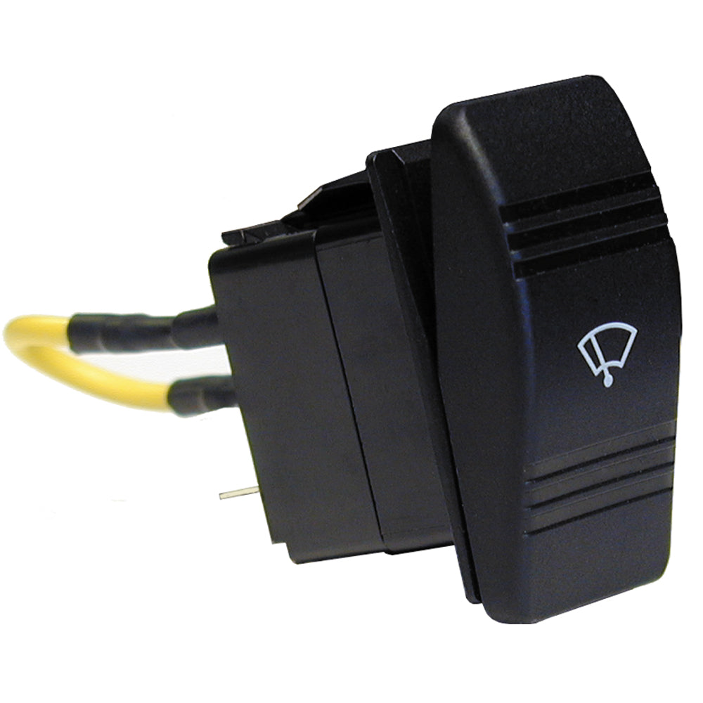 Schmitt Marine Wiper Switch - 3-Position Rocker [40400] - First Stop Marine