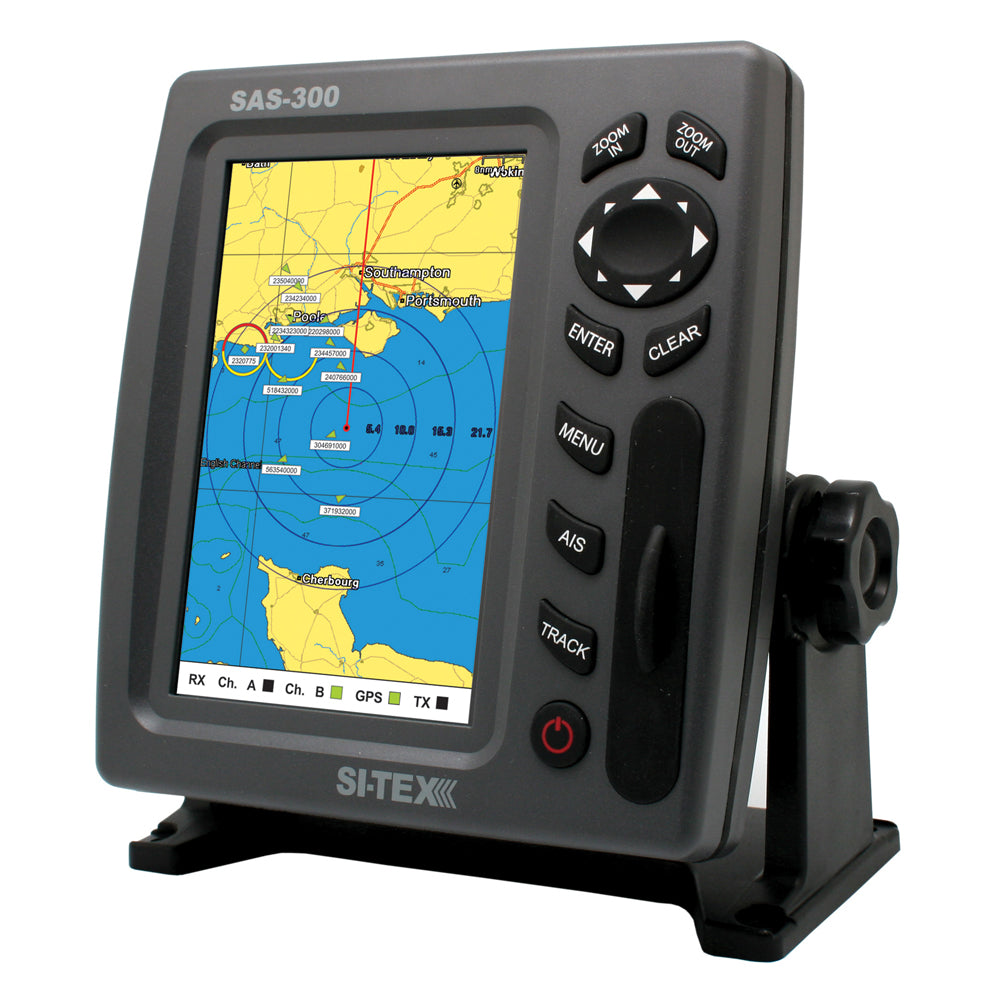 SI-TEX SAS-300 AIS Class B Transceiver w/External GPS Antenna [SAS-300-2] - First Stop Marine