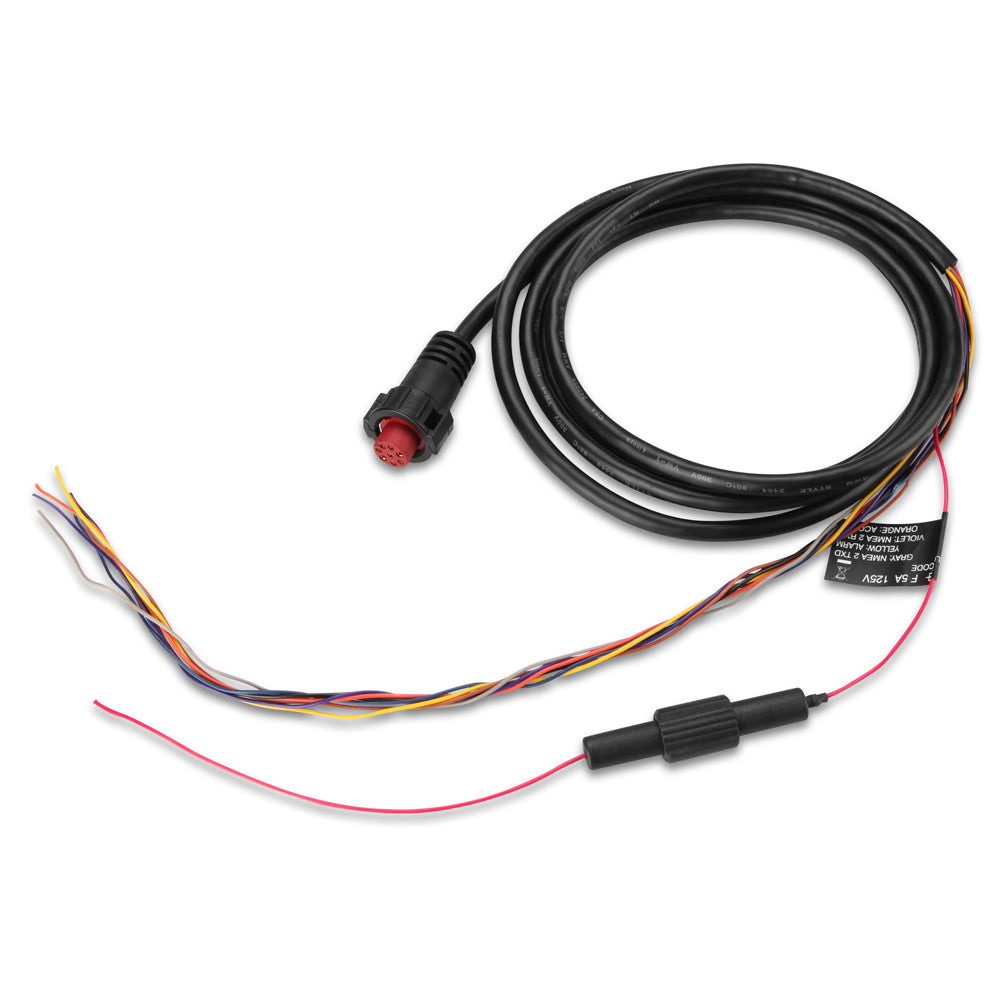 Garmin Power Cable - 8-Pin f/echoMAP Series & GPSMAP Series [010-11970-00] - First Stop Marine